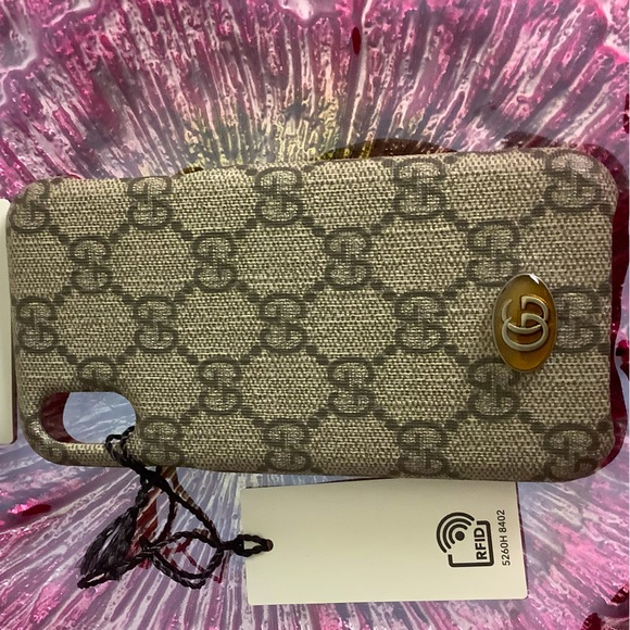 SOLD Gucci - GG Supreme - The Ophidia case for iPhone X and XS - Picture 7 of 7